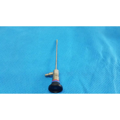 Silver wa96201a autoclavable ent sinuscope endoscope with 30-degree angled tip and black lens housing by olympus