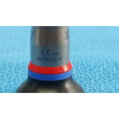 Silver metallic autoclave valve with red and blue sealing rings for olympus wa96201a autoclavable ent sinuscope