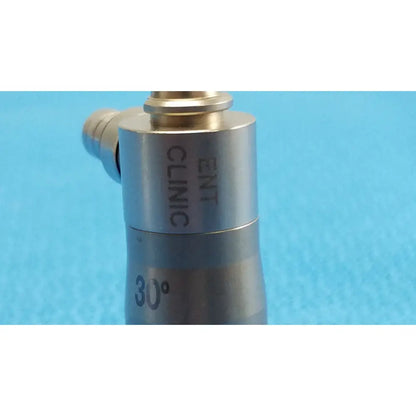 Silver metallic autoclavable ent sinuscope with 30 degree engraved markings olympus wa96201a model wa96201a