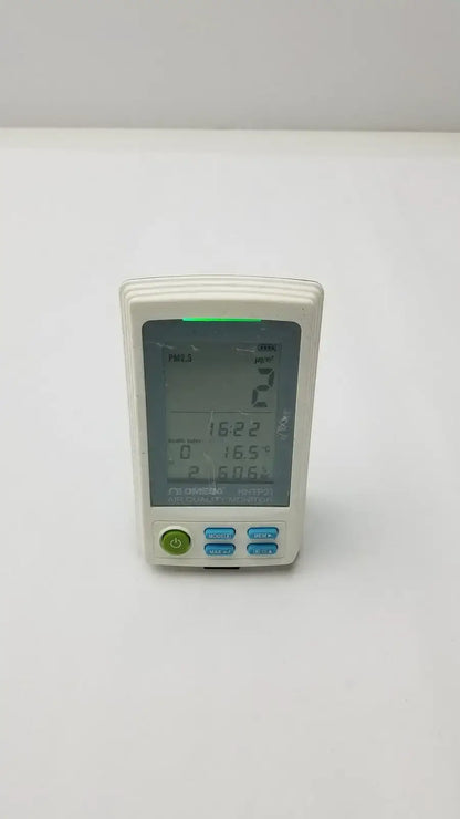 Omega HHTP21 Air Quality Monitor PM 2.5 Monitor Air Quality Monitor, as-is (for parts) product photo 1