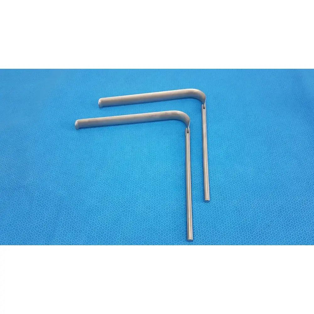 Omni-Tract Integra 4929 Radiolucent Aluminum Renal Vein Retractor Blade 1"x8" Surgical Retractor Blade, second-hand product photo 6