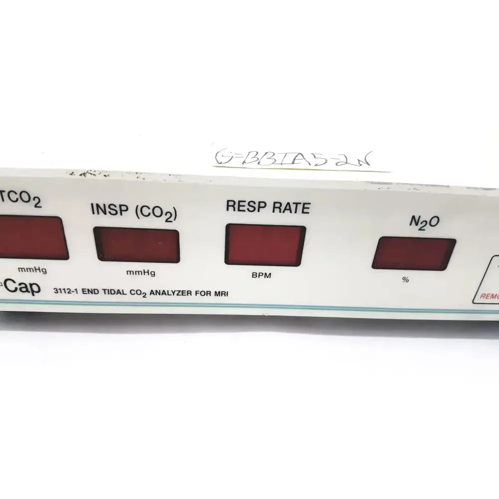 Omni-Trak Vital Signs Monitoring 3112-1 End Tidal Co2 Analyzer For MRI End Tidal CO2 Analyzer, second-hand product photo 3