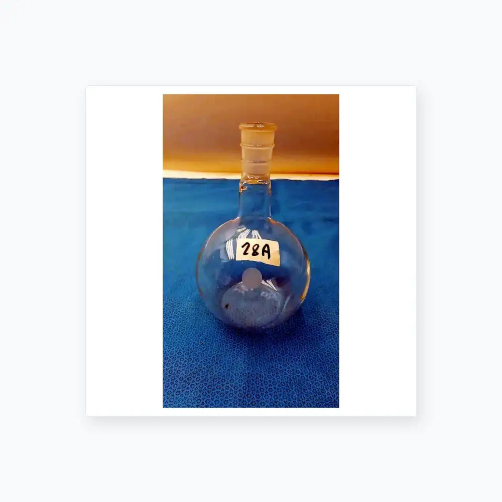 PYREX One Neck 24/40 Round Bottom Glass Flask 1L Lab Bottle Borosilicate 1000mL Glass Laboratory Glassware, second-hand product photo 2