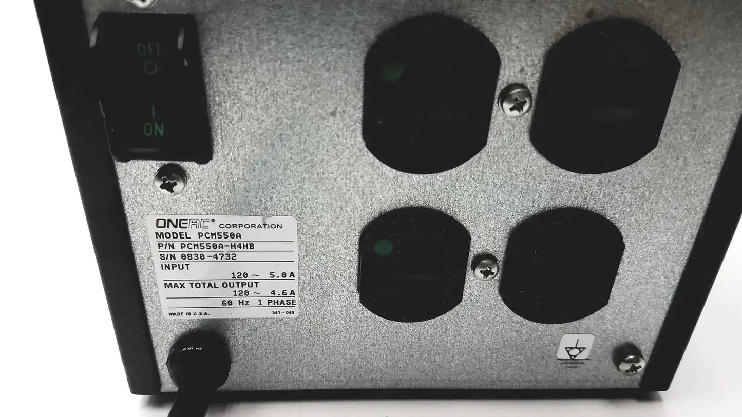 ONEAC Conditioned Power PCM550A Power Conditioner, second-hand product photo 5