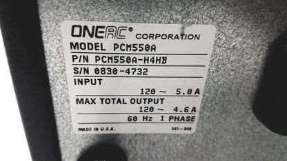 ONEAC Conditioned Power PCM550A Power Conditioner, second-hand product photo 6