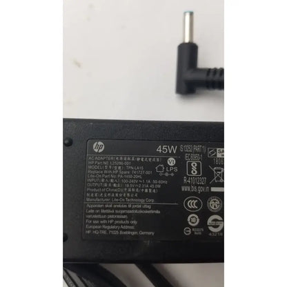 HP Original HP 45W 19.5V 2.31A Ultrabook Notebook Ac Adapter 741727-001 TPN-LA15 AC Adapter, second-hand product photo 3