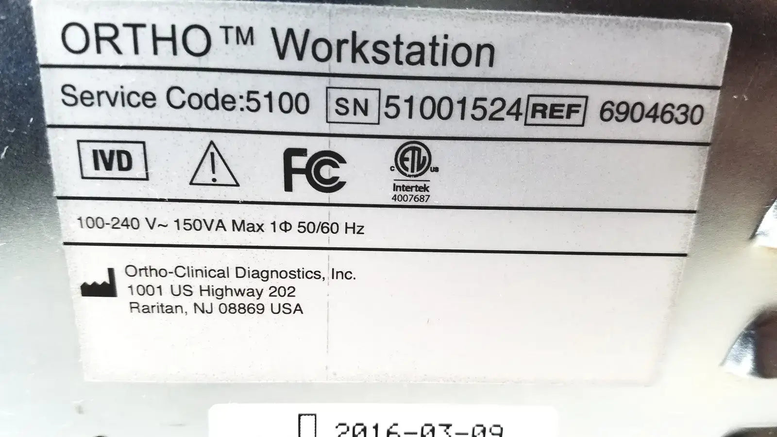 Olympus Ortho Workstation Ortho Clinical Diagnostics 6904630 PCA Module, second-hand product photo 16