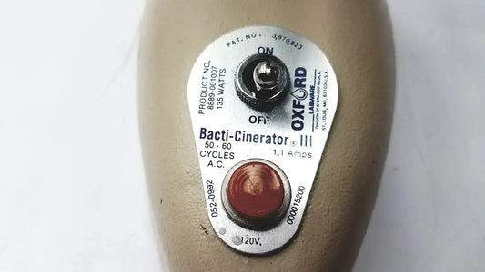 Oxford Labware 8889-001007 Bacti-Cinerator III Sterilizer Laboratory Sterilizer, second-hand product photo 2