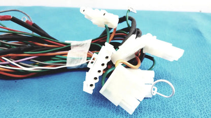 A bundle of multi-colored connectors wire harness with white plastic terminals in p10 103 multi-pin wire harness cable