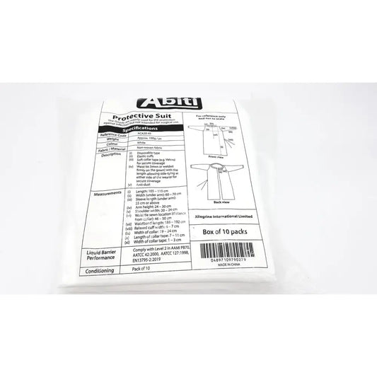 Reuse Medical Pack of 10 Abiti Level 2 Isolation Gown Protective Suit ACA20-45 Other Healthcare, Lab & Dental, second-hand product photo 1
