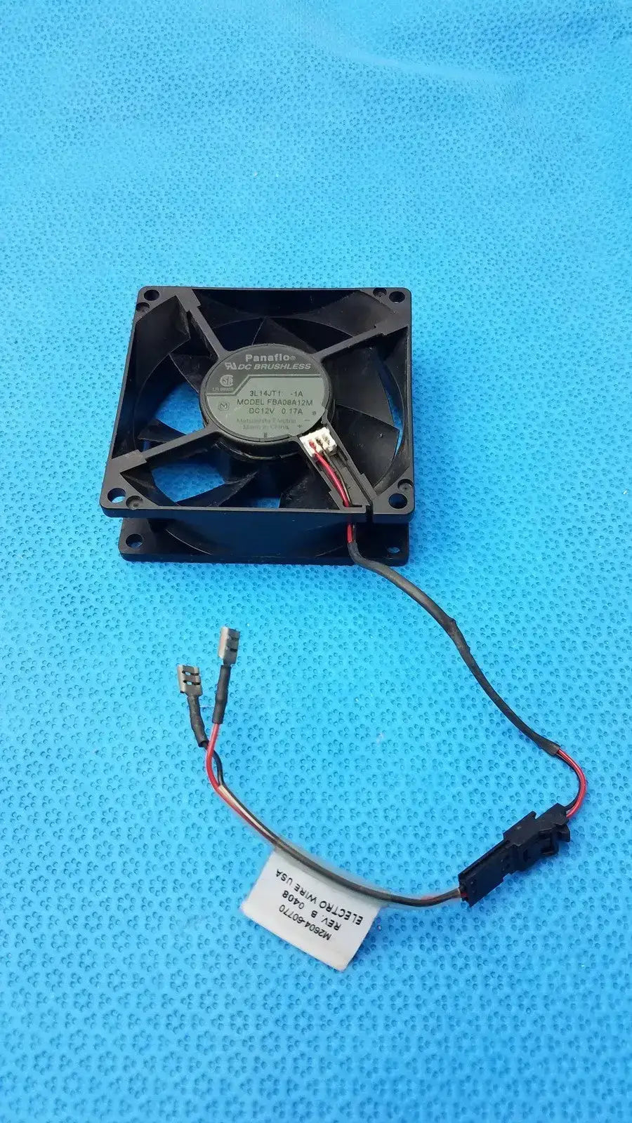 Panaflo 12V DC Cooling Fans for PC Case or Electronics Projects 12V DC Cooling Fan, second-hand product photo 7