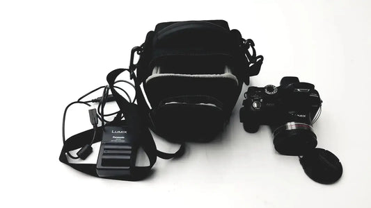 Panasonic Model DMC-FZ35 Digital Camera with Lumix DE-A43 Battery Charger Digital Camera, second-hand product photo 1