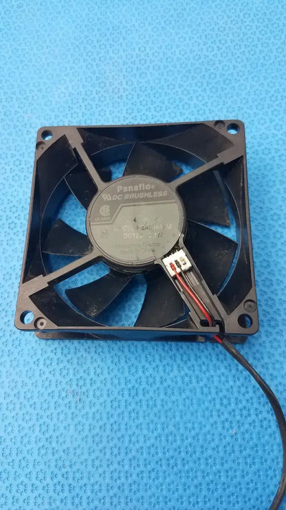 Panasonic Panaflo FBA08A12M 12V DC Cooling Fan 80mm x 80mm x 25mm Brushless DC Cooling Fan, second-hand product photo 9