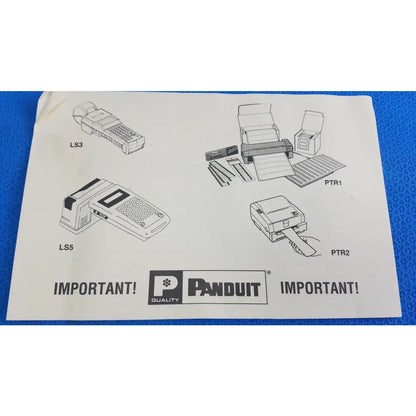Panduit LS4H Heat Shrink Tube Marking System With Case and AC Adapter Heat Shrink Tube Marking System, second-hand product photo 12