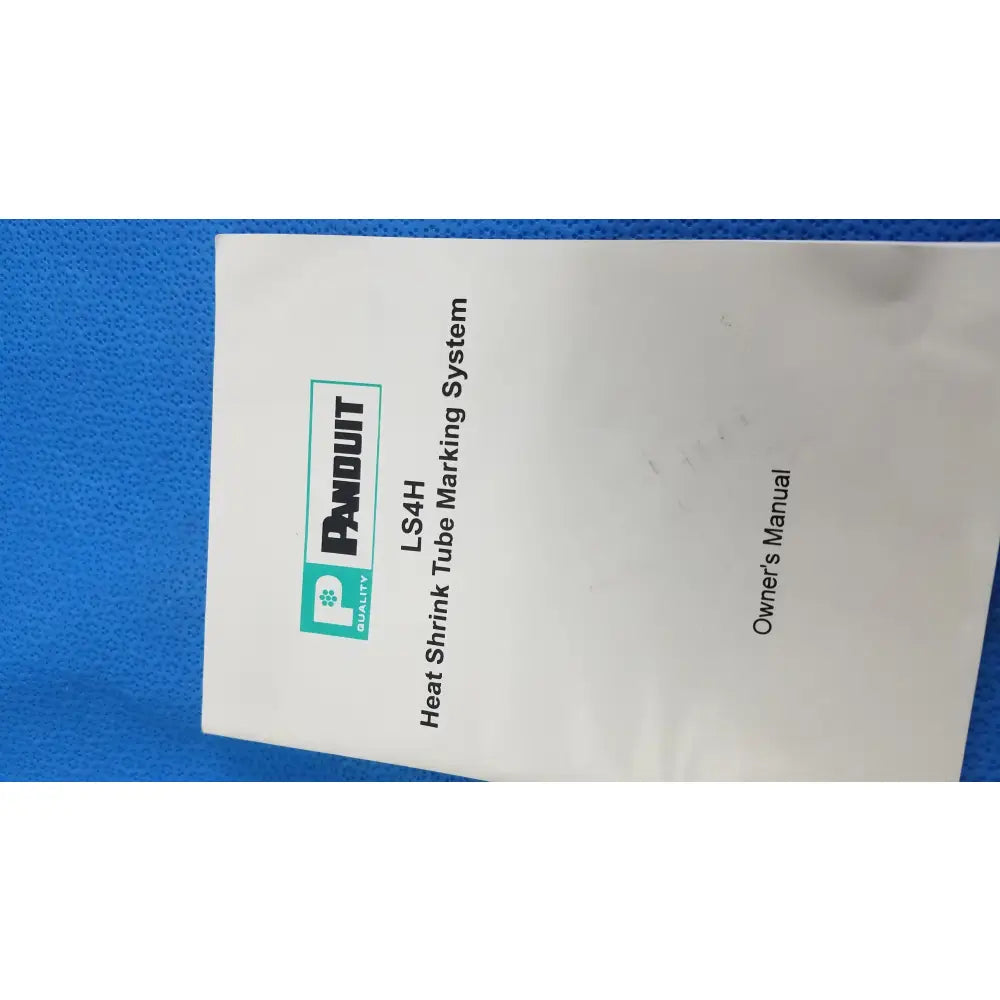 Panduit LS4H Heat Shrink Tube Marking System With Case and AC Adapter Heat Shrink Tube Marking System, second-hand product photo 7
