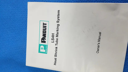 Panduit LS4H Heat Shrink Tube Marking System With Case and AC Adapter Heat Shrink Tube Marking System, second-hand product photo 7