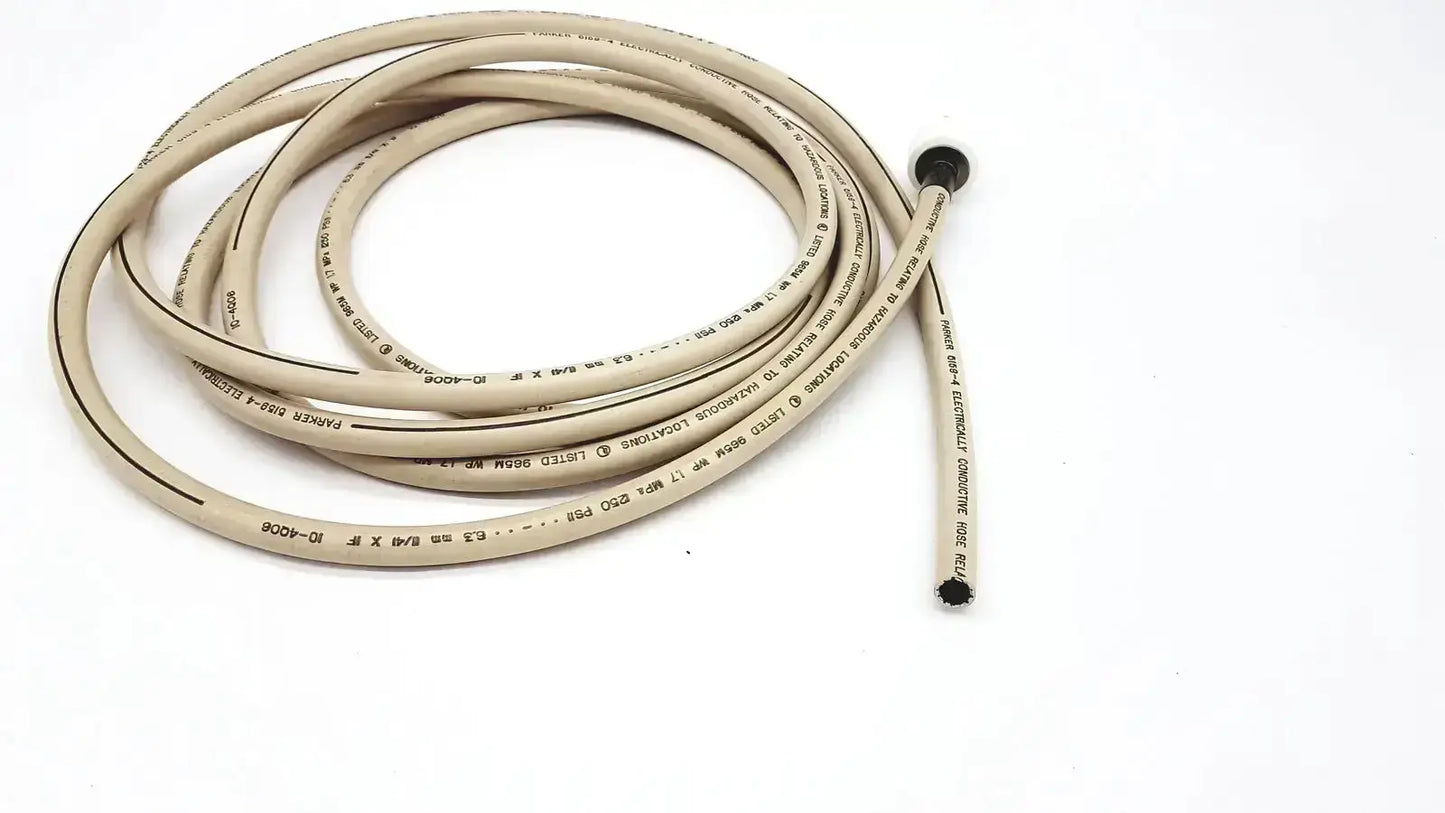 Parker 5159-4 Electrically Conductive Hose With Adapter Conductive Hose Assembly, second-hand product photo 1