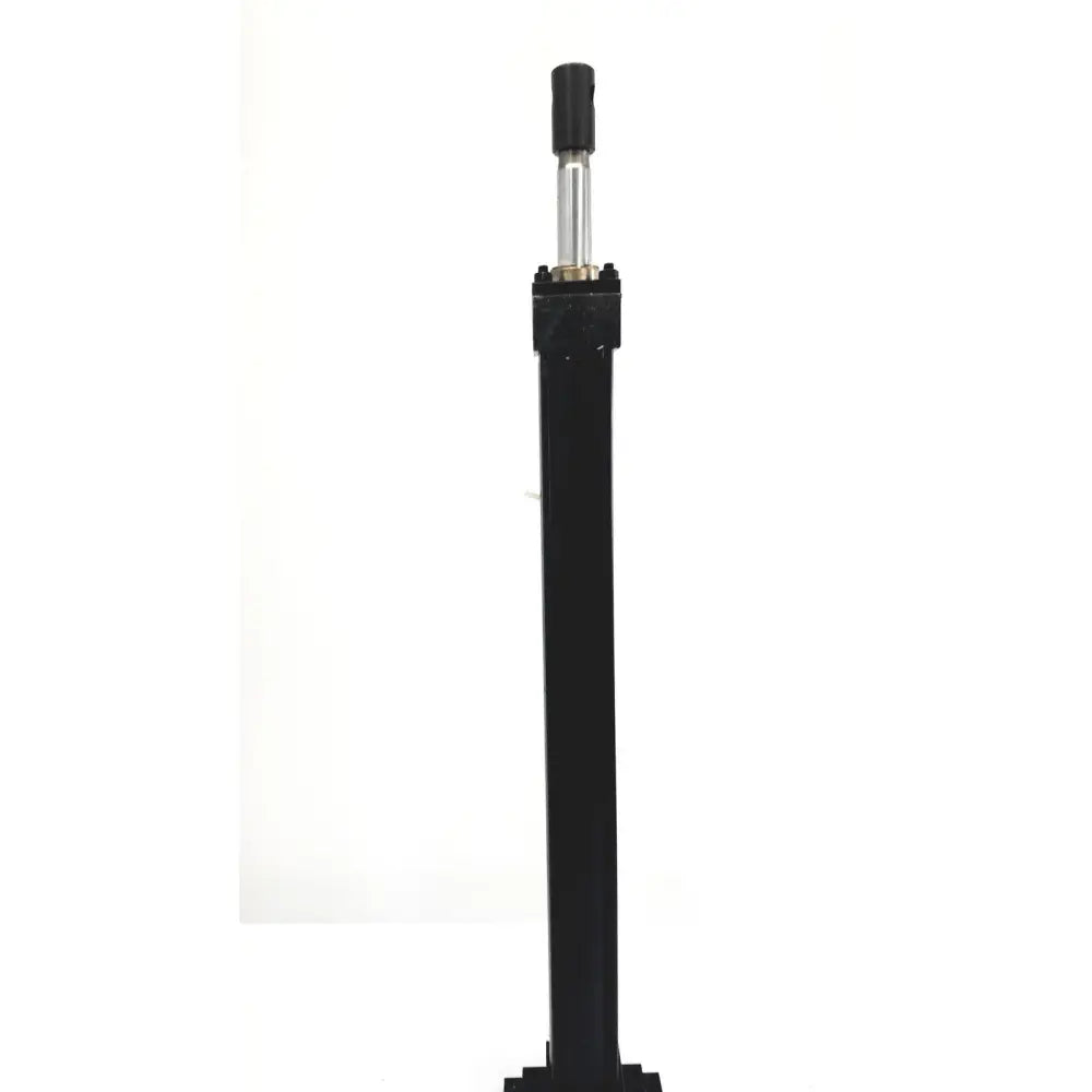 Black medium-duty hydraulic cylinder with silver piston rod and black cap parker series 3l model 02.00 H3LLT33