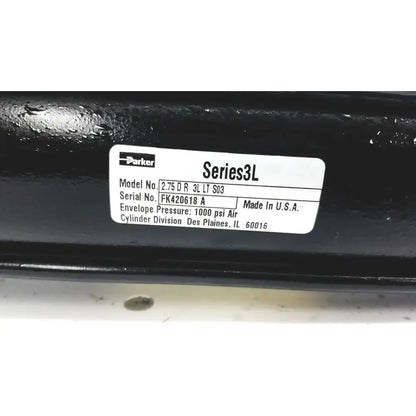 Parker Series 3L Model # 2.75 D R 3L LT S03 1000 PSI Air Hydraulic Cylinder Air Hydraulic Cylinder, second-hand product photo 6