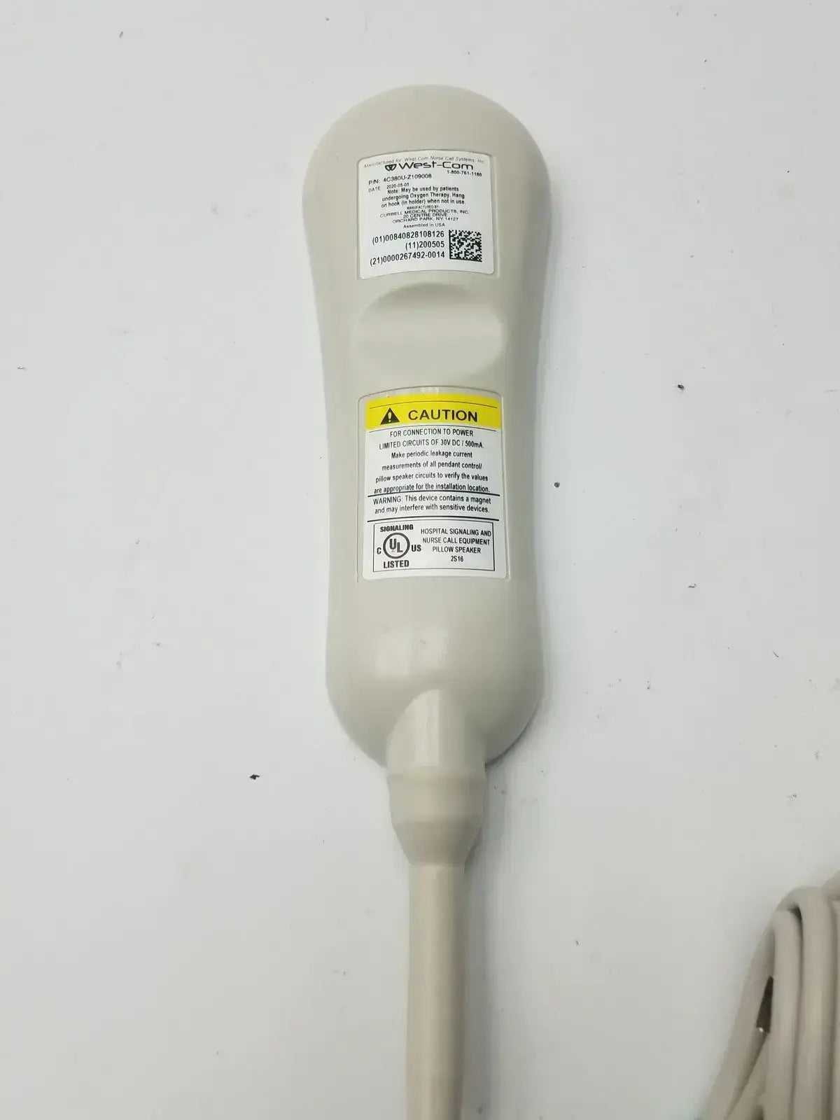 Generic Patient TV Remote & Nurse Call Pillow Speaker Hospital Bedside Controller Pillow Speaker, second-hand product photo 13