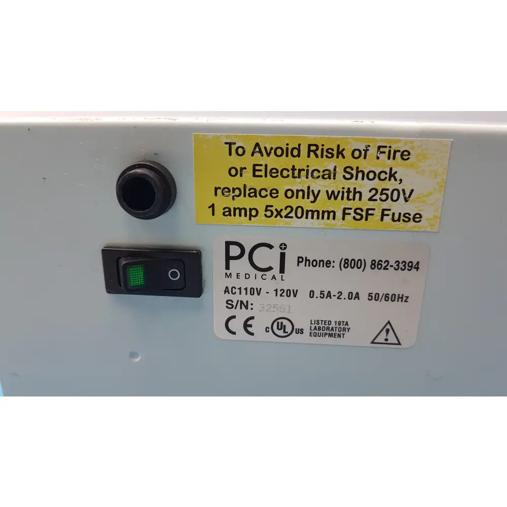 PCI Medical GUS Cabinet Disinfection Station Blower Control Unit Power Module 120V - Blower Control Unit Power Module