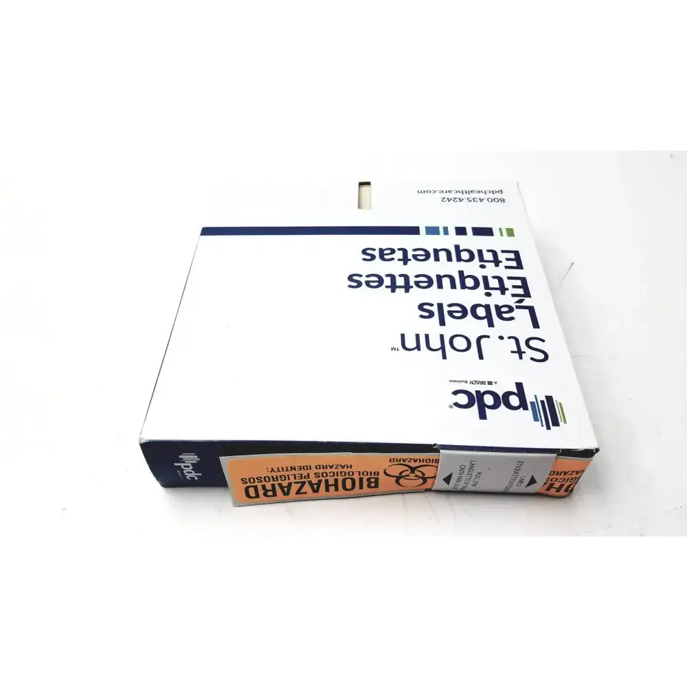 PDC Healthcare PDC 59703031 Label Biohazard Biologicos Hazard Identity, 3 x 1 FL Orange 1000 Biohazard Labels, as-is (for parts) product photo 4