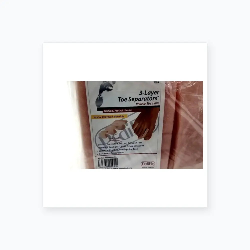 PediFix 8130-L 3-Layer Toe Separators - Large 12/Pack Toe Separators, second-hand product photo 6