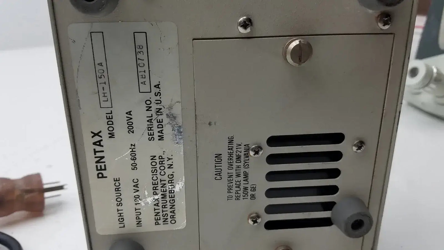 Pentax Light Source Model LH-150A Endoscopy Light Source, second-hand product photo 10