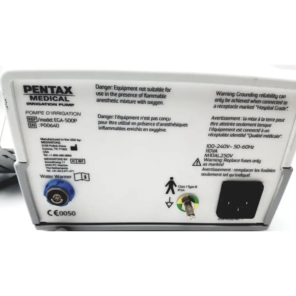 Pentax Medical EGA-500P Irrigation Pump System Endoscopy Irrigation Pump, second-hand product photo 6