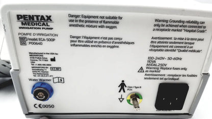 Pentax Medical EGA-500P Irrigation Pump System Endoscopy Irrigation Pump, second-hand product photo 6