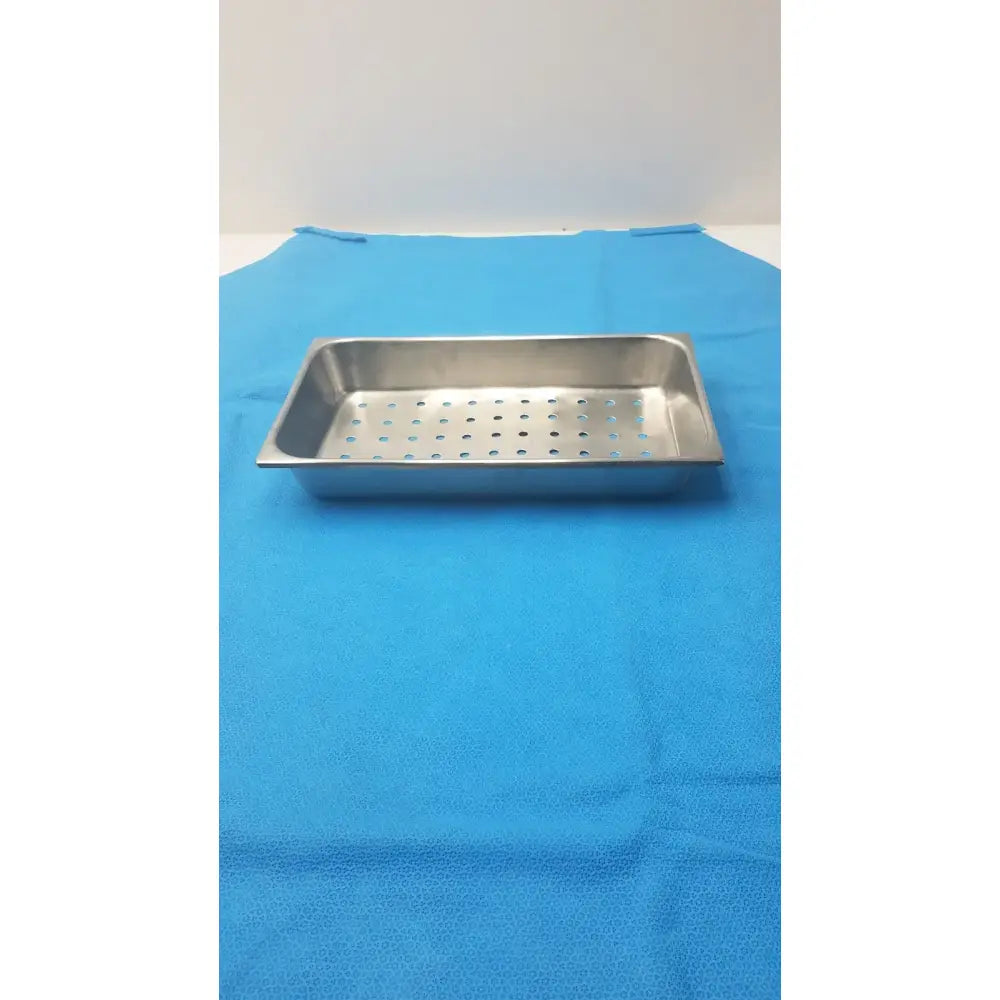 Unbranded Perforated Stainless Steel Steam Table Pan – Buffet/Serving, Used Steam Table Pan, second-hand product photo 3