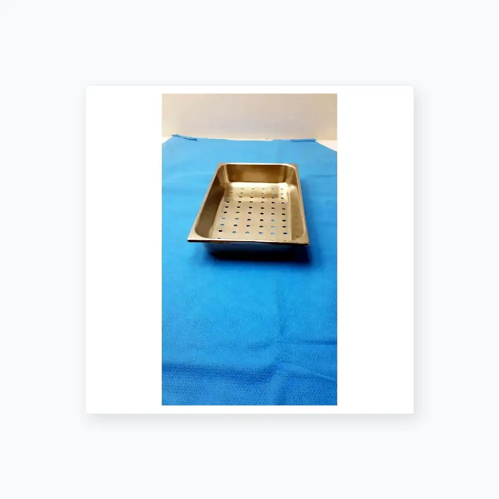 Unbranded Perforated Stainless Steel Steam Table Pan – Buffet/Serving, Used Steam Table Pan, second-hand product photo 1