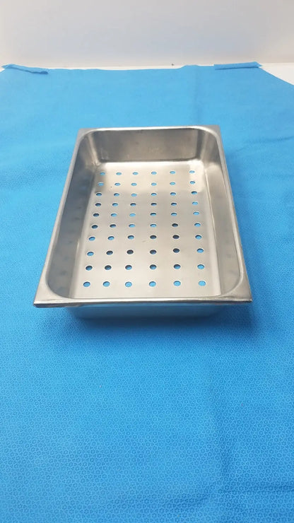 Unbranded Perforated Stainless Steel Steam Table Pan – Buffet/Serving, Used Steam Table Pan, second-hand product photo 4