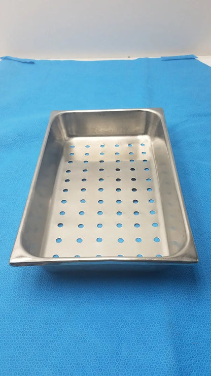 Unbranded Perforated Stainless Steel Steam Table Pan – Buffet/Serving, Used Steam Table Pan, second-hand product photo 8