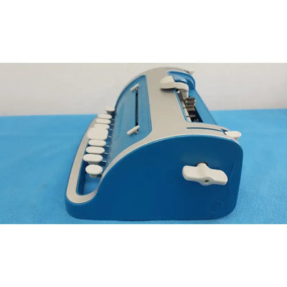 Perkins APH Brailler Blue Gray Portable Braille Braille Writer, as-is (for parts) product photo 4