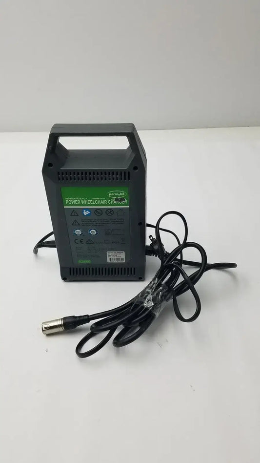 Permobil High Frequency Power Wheelchair Charger 24V/8A Model PP240B Wheelchair Charger, as-is (for parts) product photo 1