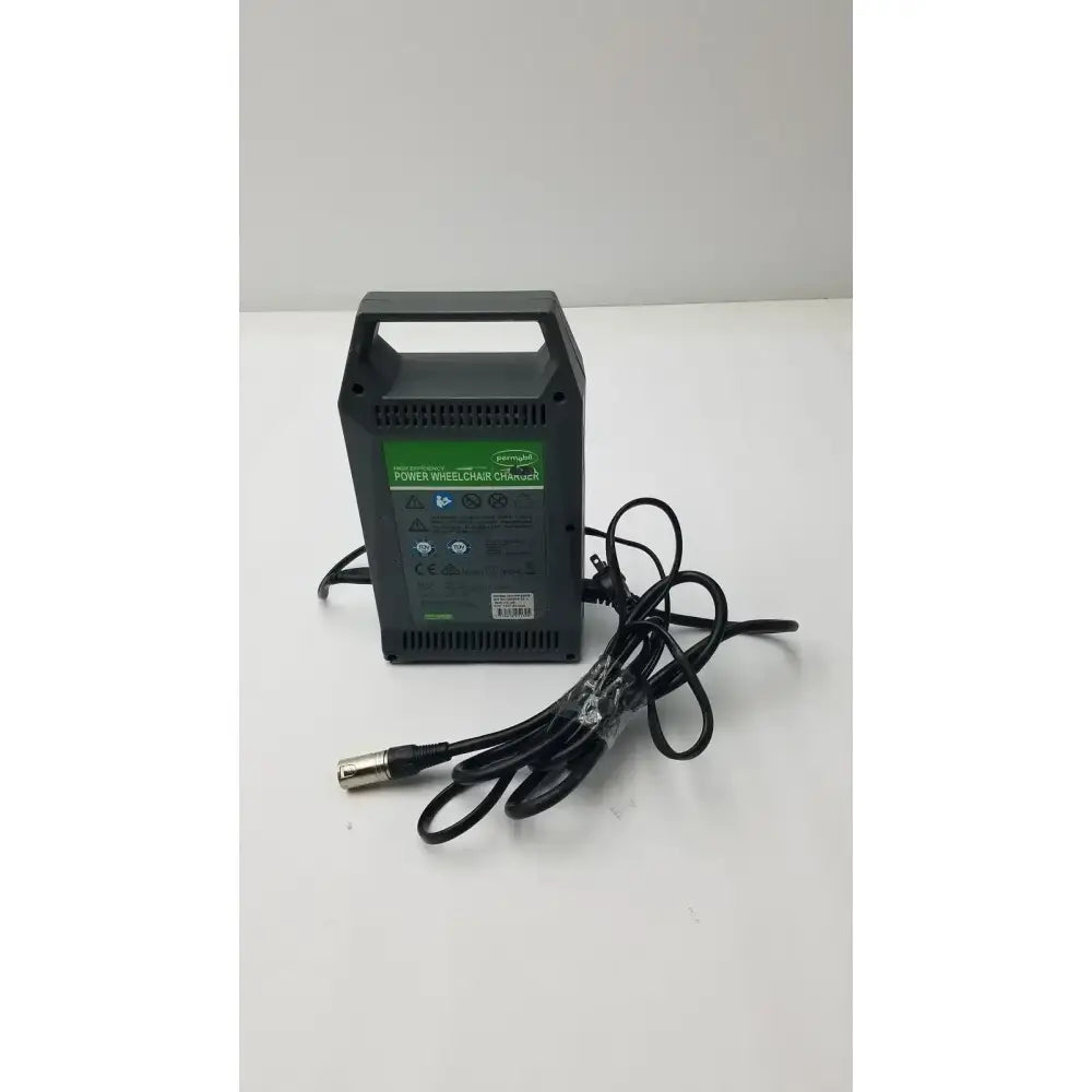 Permobil High Frequency Power Wheelchair Charger 24V/8A Model PP240B Wheelchair Charger, second-hand product photo 1