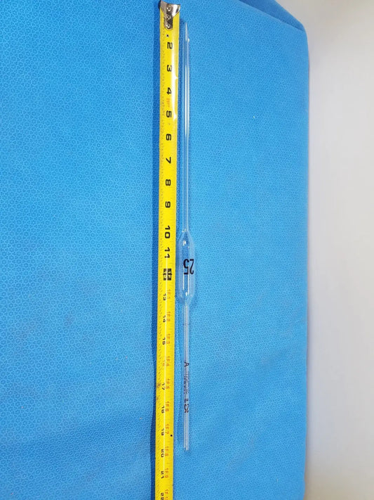 Pfeiffer Glass 25 mL – Borosilicate Laboratory Measuring Tube (Vintage) Pipette, second-hand product photo 1