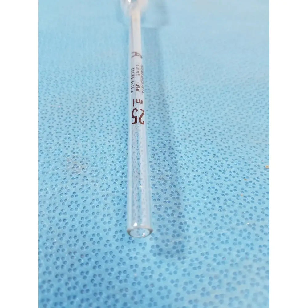 Pfeiffer Glass 25 mL – Borosilicate Laboratory Measuring Tube (Vintage) Pipette, second-hand product photo 2
