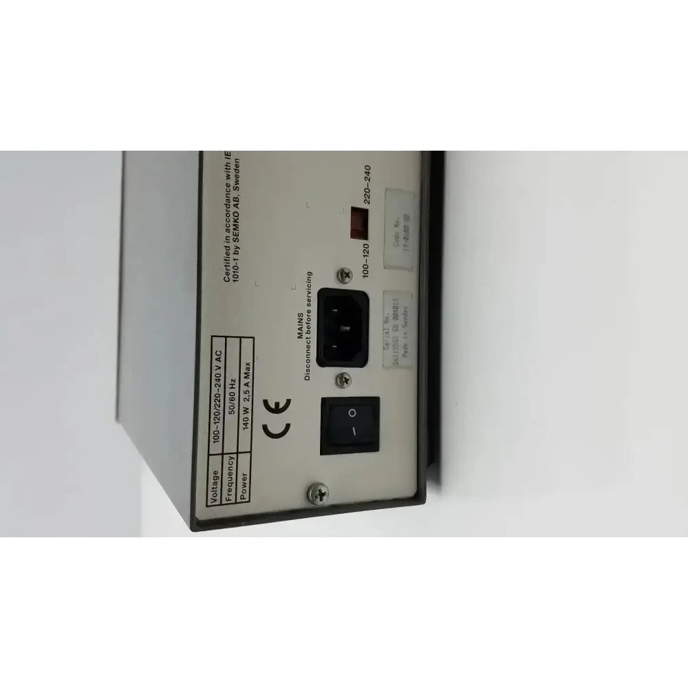 Pharmacia Biotech Electrophoresis Power Supply EPS 600 Electrophoresis Power Supply, second-hand product photo 7