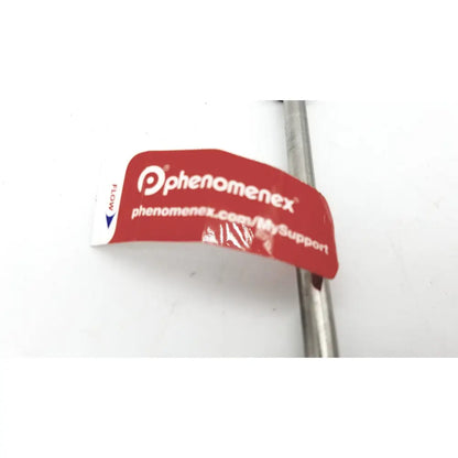 Red and white phenomenex 00f-4375-bo label on synergi 4u hydro rp 80a new column 150 x 2.0 mm with flow text