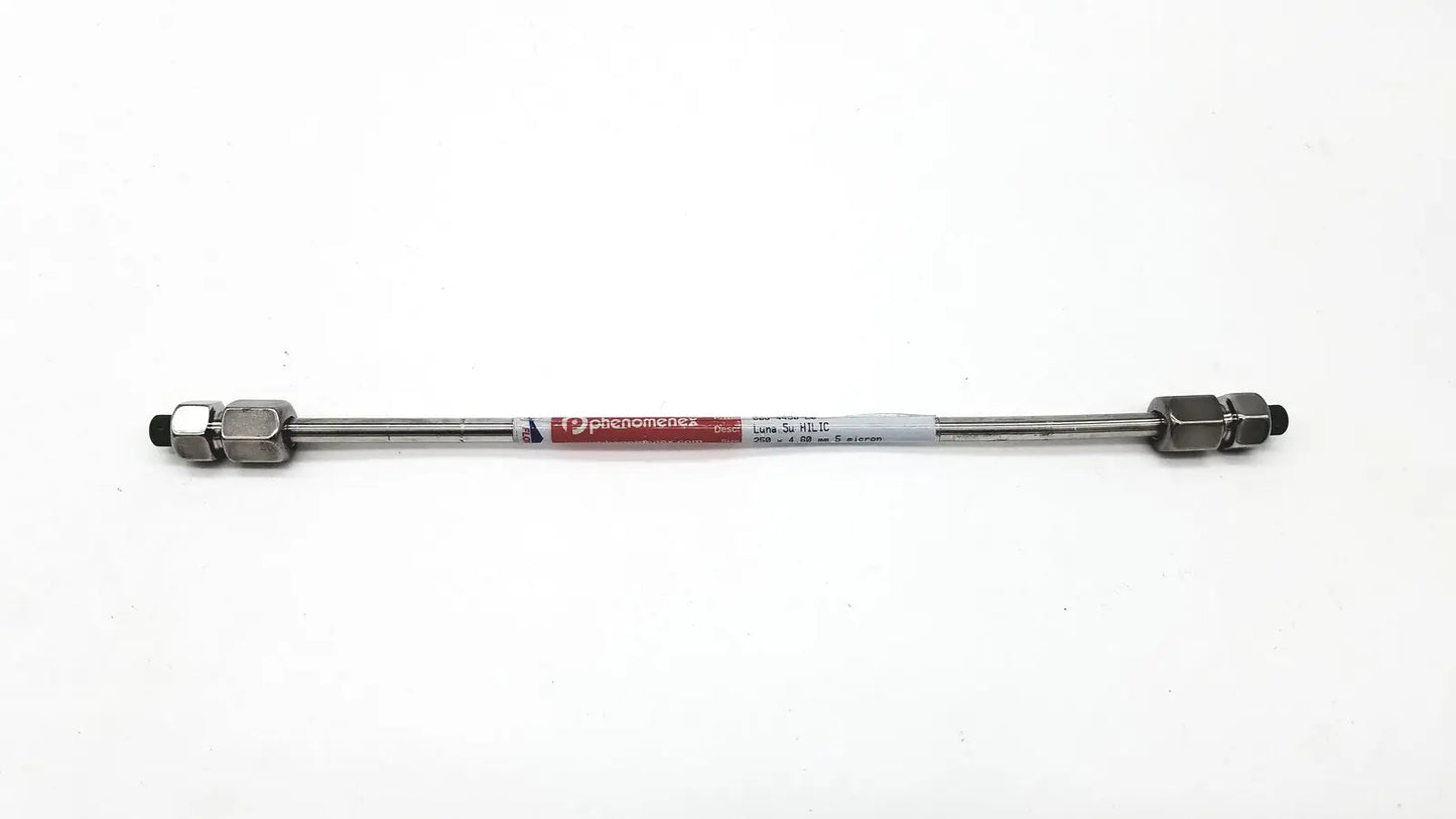 Reuse Medical Phenomenex 00G-4450-E0 S/No. 429294-19 Luna 5u HILIC, 250 X 4.60 mm 5 micron Chromatography Columns & Reservoirs, second-hand product photo 1