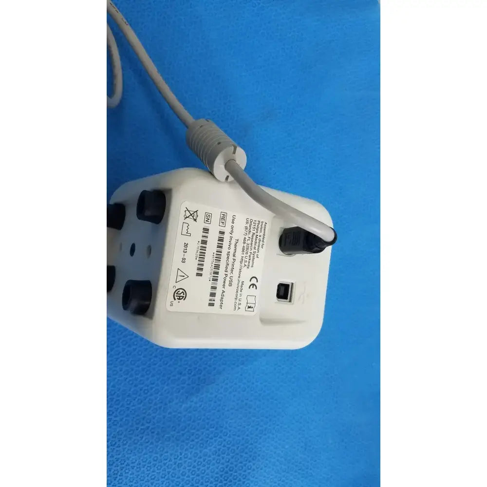 Philips 453564253071 Invivo USB Thermal Printer w/ Power Adapter & Output Cable Thermal Printer, second-hand product photo 6