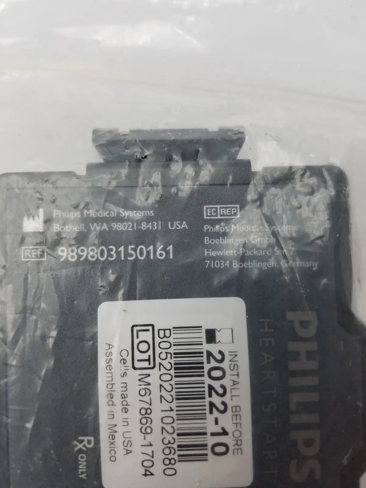 Philips 989803150161 Replacement Battery for Use with FR3 AED System Defibrillator Battery, new product photo 5