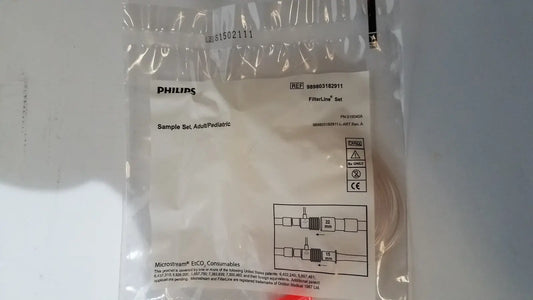 Reuse Medical Philips 989803182911 Microstream FilterLine Set – Adult/Pediatric Centrifuge Tubes, second-hand product photo 1