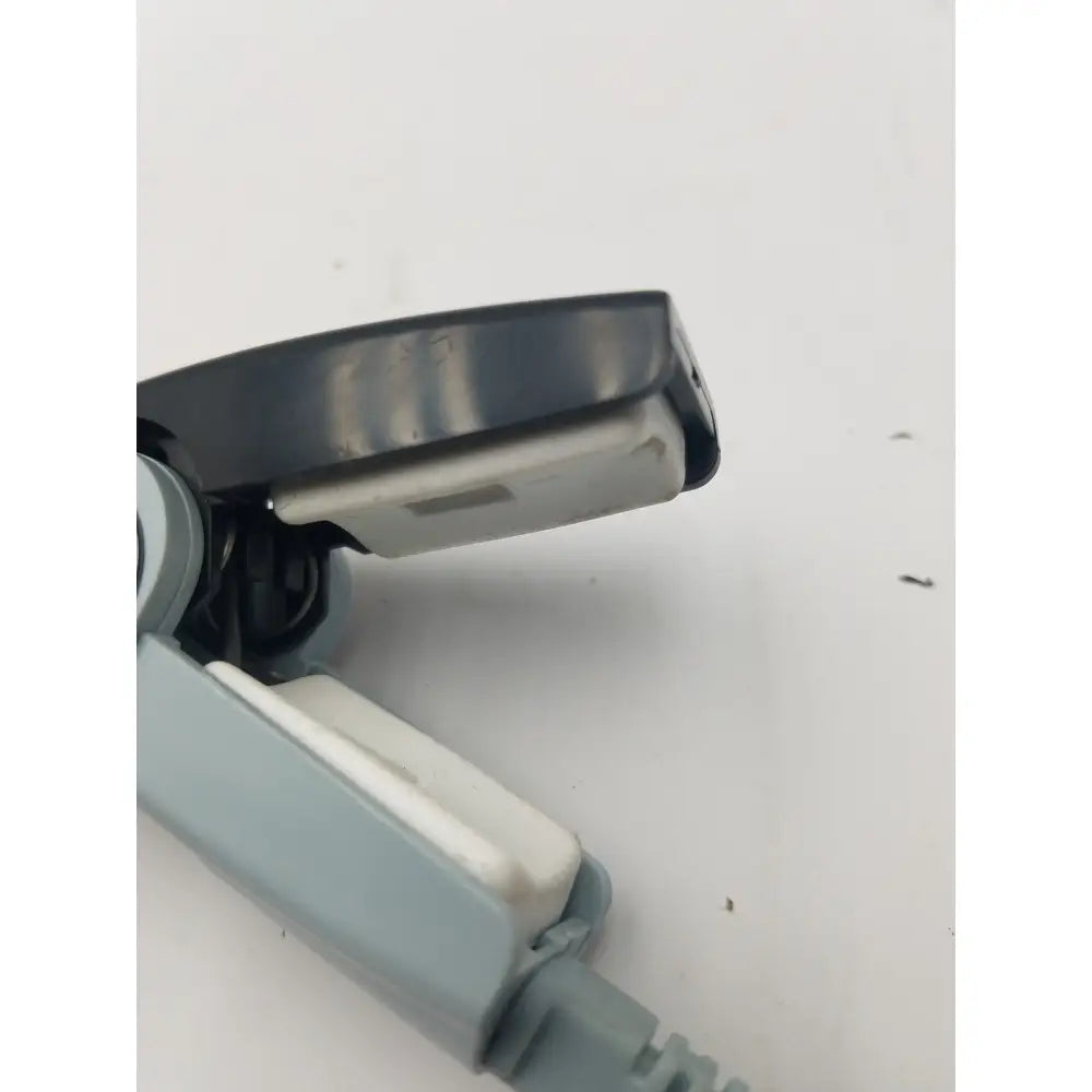 Gray plastic philips adult finger probe spo2 sensor clip with black top and white inner component for direct connect