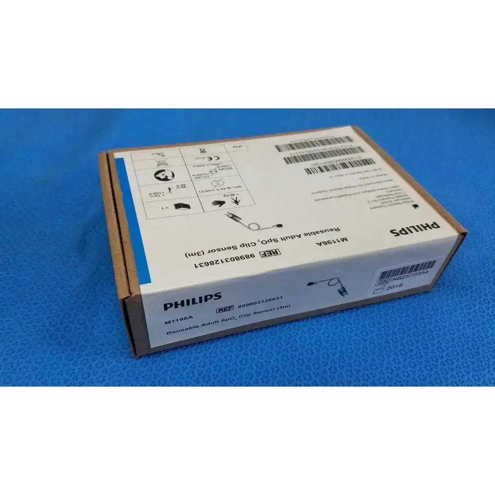 Philips Adult Spo2 Clip Sensor 3m - M1196A SpO2 Sensor, second-hand product photo 3