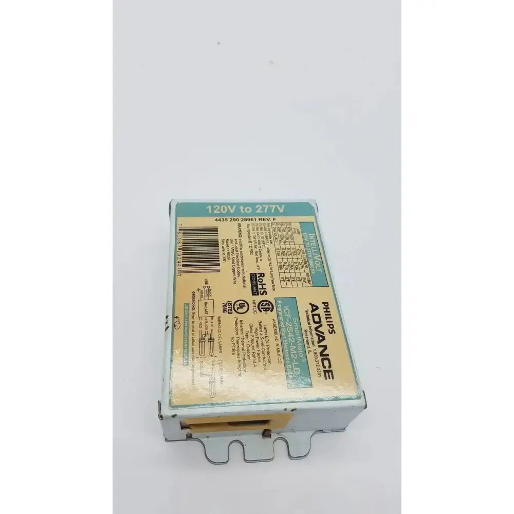 Philips Advance SmartMate ICF-2S42-M2-LD IntelliVolt 120-277V Electronic Ballast, second-hand product photo 2