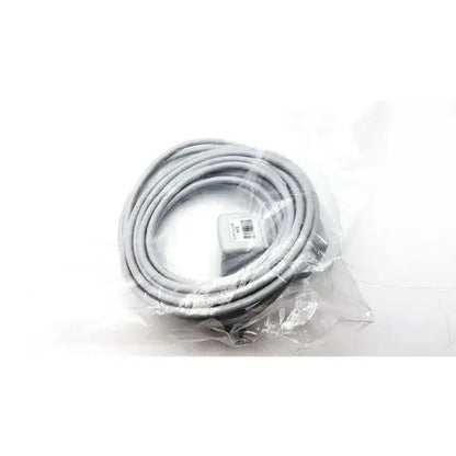 Gray coiled cable with gray connector packaged in clear plastic for philips advanced etco2 sensor use