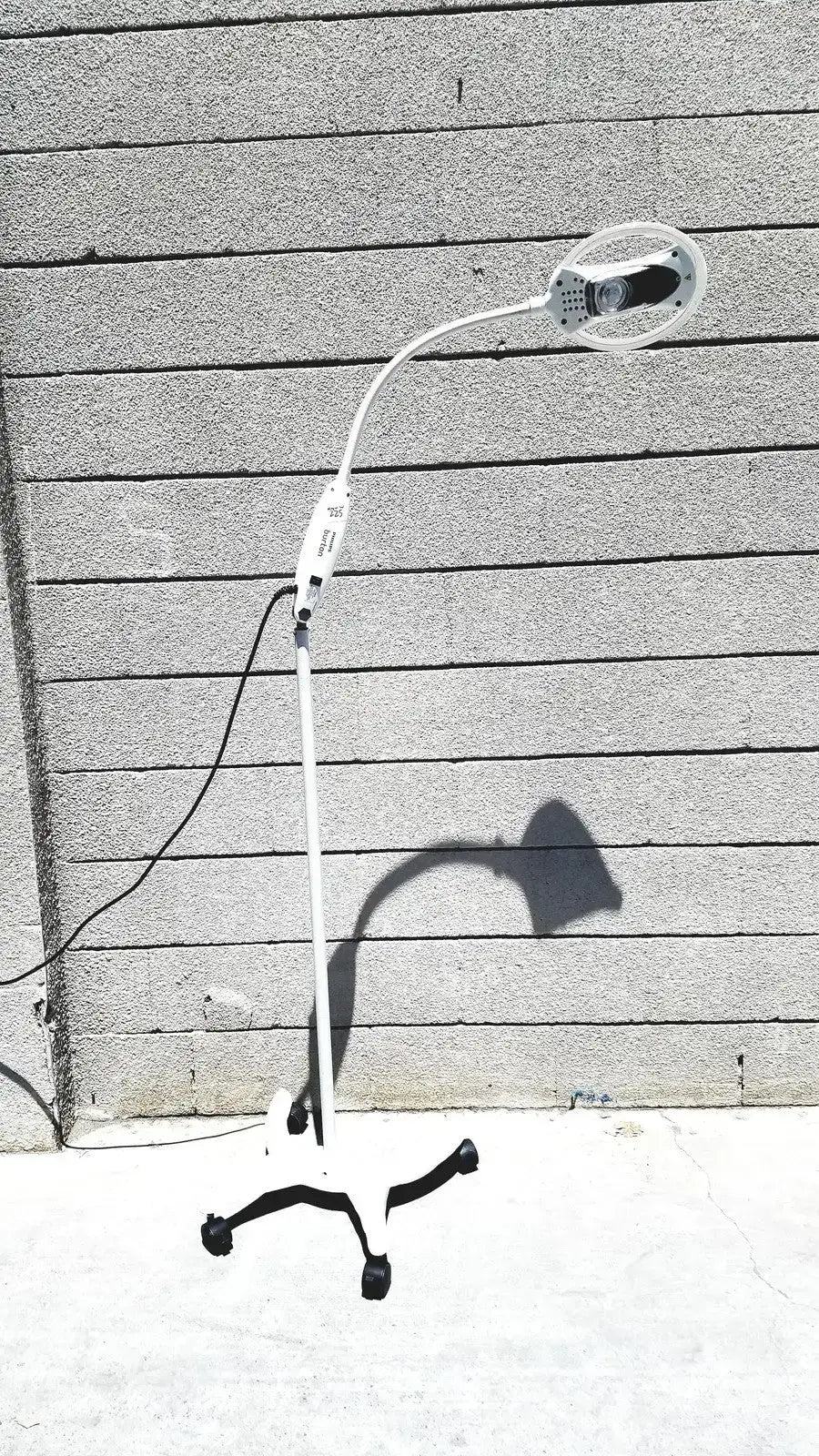 Philips Burton SN20FL Goose Neck Adjustable Exam Light with Rolling Stand Exam Light, second-hand product photo 10
